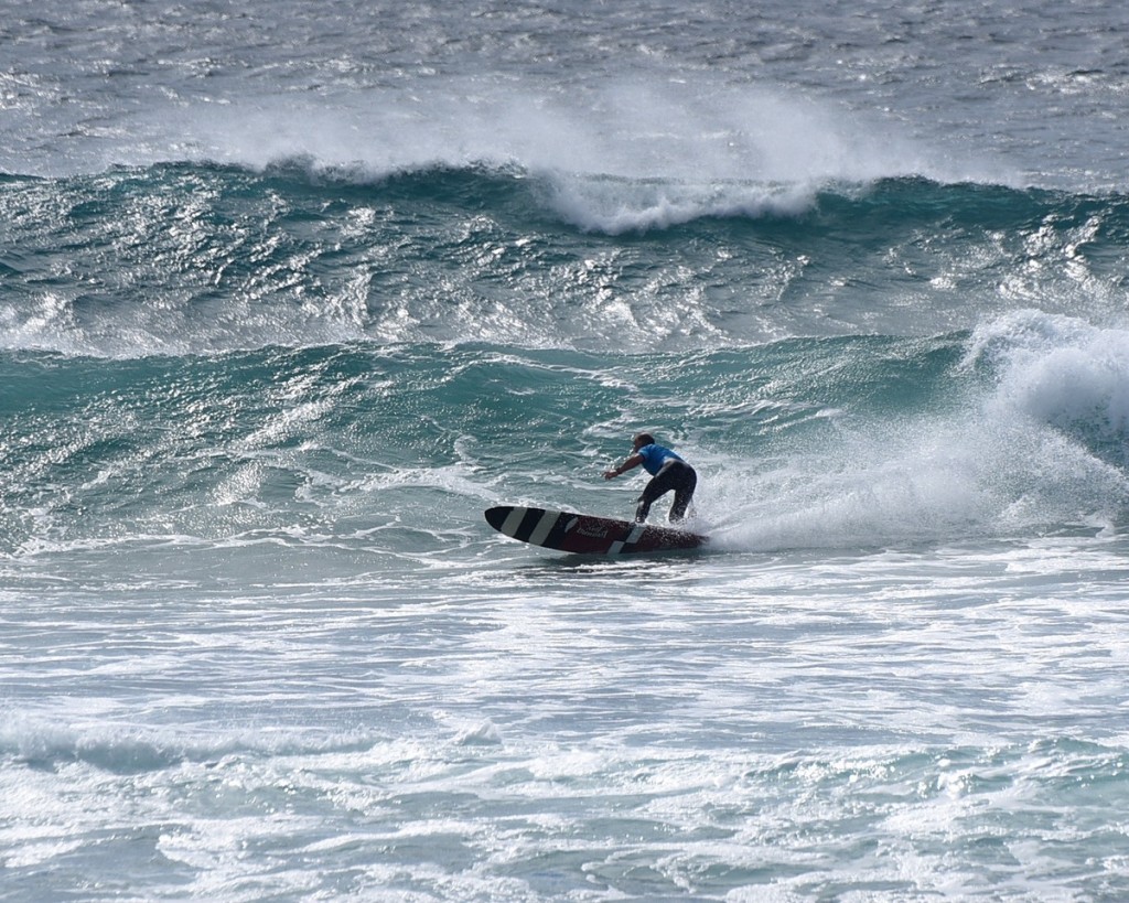 Aaron Smith 1ST , Tackling the blustery conditions